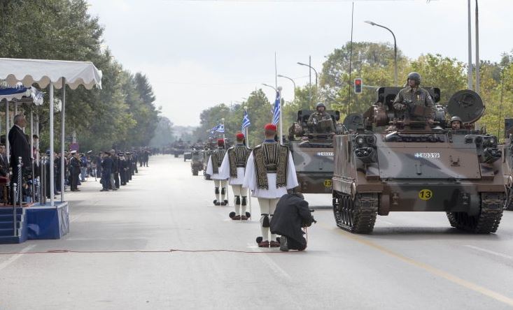 Η στρατιωτική παρέλαση στη Θεσσαλονίκη, ΕΙΚΟΝΕΣ