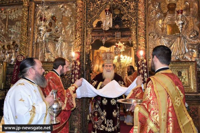 Με τη δέουσα λαμπρότητα εορτάσθηκαν στο Πατριαρχείο Ιεροσολύμων τα Χριστούγεννα