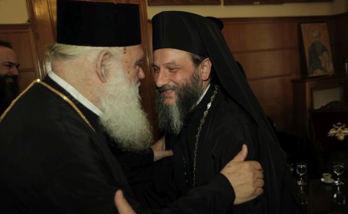 Στον Αρχιεπίσκοπο Ιερώνυμο ο Αχρίδος Ιωάννης
