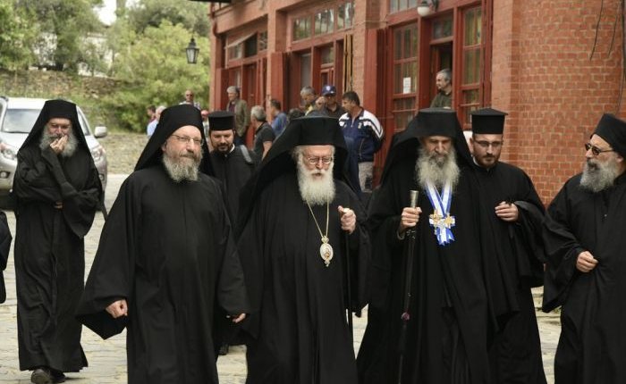Ο Αρχιεπίσκοπος Αλβανίας στο Άγιον Όρος
