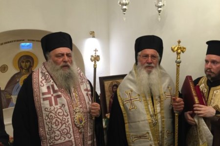 Ι.Μ. Παροναξίας: Θυρανοίξια Παρεκκλησίου Αγ. Παϊσίου, Ραφαήλ και Ειρήνης
