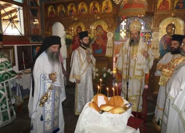 Γαβριάδια Ιερισσού: O Μητροπολίτης κ. Θεόκλητος στον εορτασμό της Ισαποστόλου και Μυροφόρου Αγίας Μαρίας της Μαγδαληνής