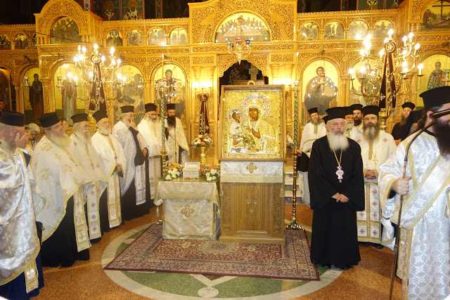 Η Κατερίνη υποδέχθηκε το Λείψανο του Αγίου Διονυσίου του εν Ολύμπω