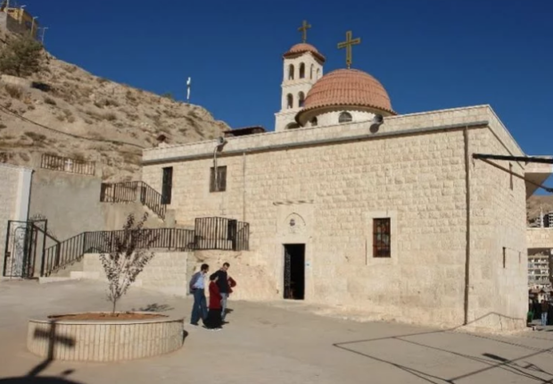 Χριστούγεννα στην ανδρική Μονή Αγίου Γεωργίου στην Σεντνάγια της Συρίας